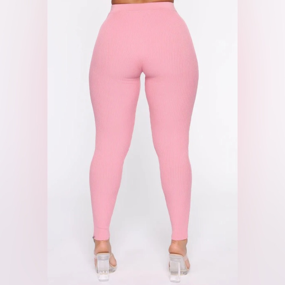 Pink fashion, nova, zipper, long sleeve top & bottoms set - Picture 12 of 15